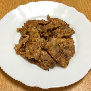 豚肉の味噌山椒焼き
